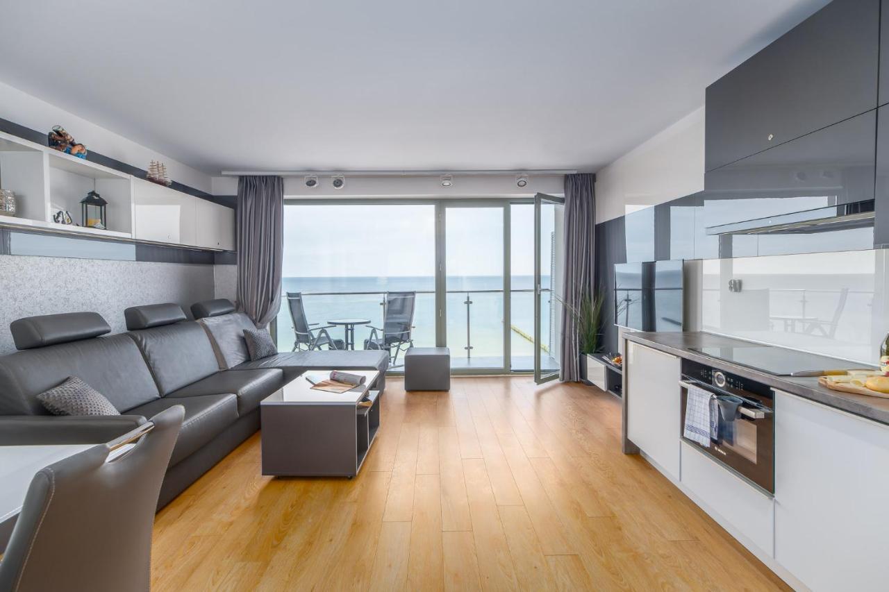 Na Klifie - Apartamenty Komfort, Widok Na Morze, Parking Ustronie Morskie Esterno foto